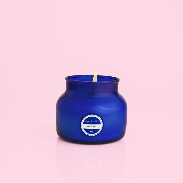 Blue Petite Jar 8oz DISCONTINUED