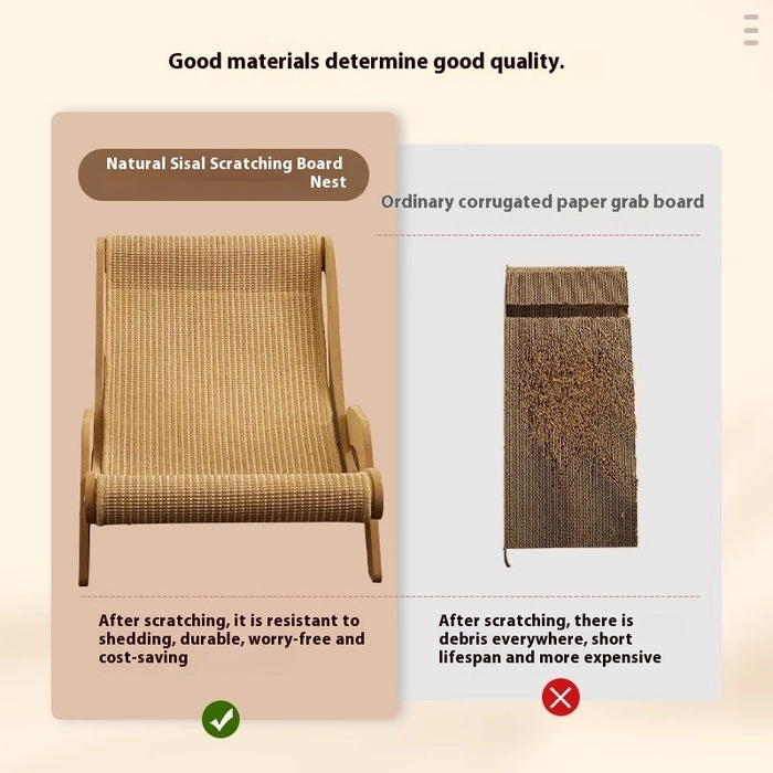 Wear-resistant Scratch Board Toy For Sisal Cat Nest