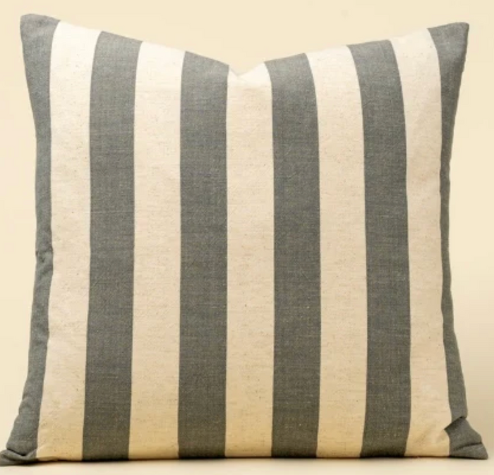 Wide Stripe in Slate Grey
