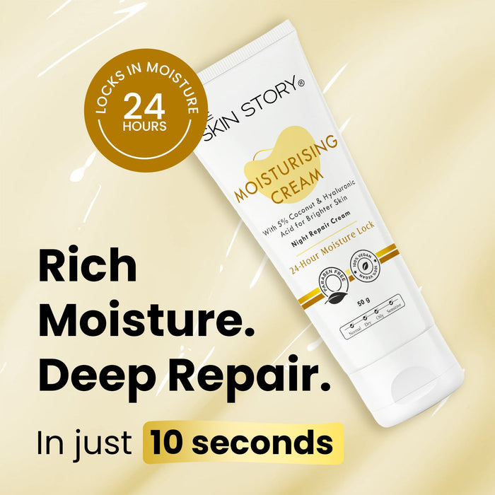 Moisturising Night Cream - The Skin Story - Face Care