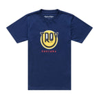 Youth Short Sleeve Tee Happy Dayz Navy