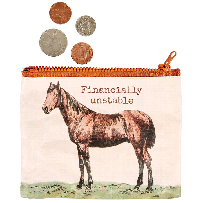 Zipper Wallet-Financially Unstable