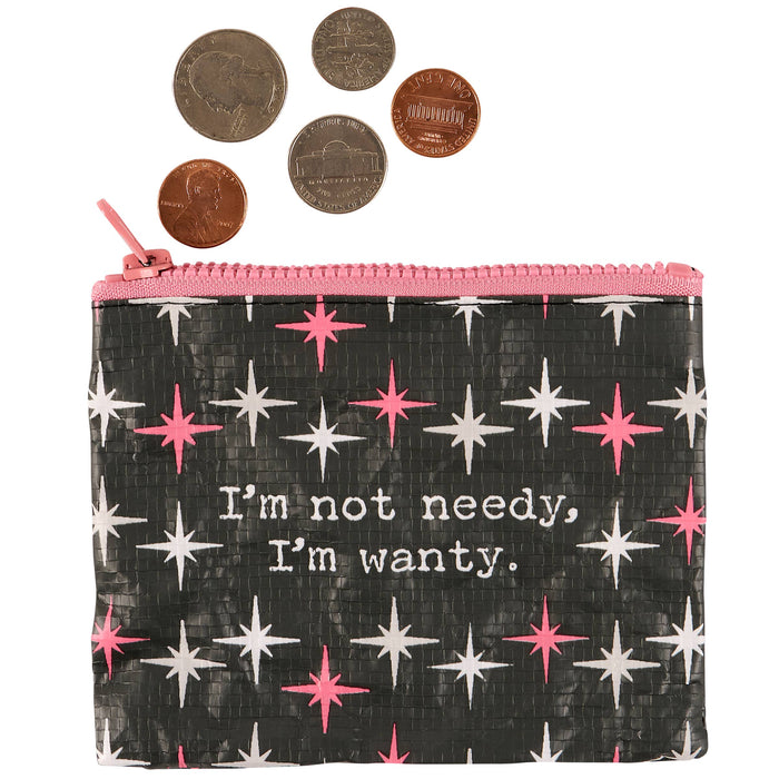 Zipper Wallet-I'm Wanty